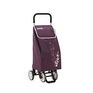 GIMI Twin fialový nákupní vozík, 56 l - Taška na kolieskach