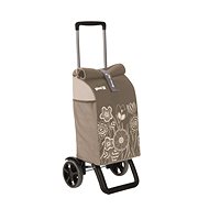 GIMI Rolling Thermo brown shopping cart 50l - Shopping Trolley