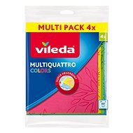 VILEDA Multiquattro Colors hadřík 4 ks - Hadřík