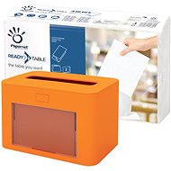 PAPERNET Napkin Dispenser Orange + 4000 Napkins - Hand Towel Dispenser