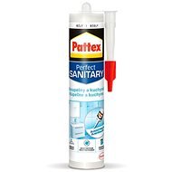 PATTEX Bathrooms and kitchens, white silicone 280 ml - Silicone