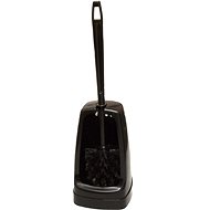 HOMEPOINT toilet set high hanging black - Toilet Brush
