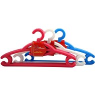 HOMEPOINT Solid hanger, mix of colours, 5 pcs - Hanger