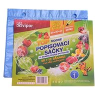 VIPOR HDPE Freezing Bags 20 × 30cm, 50 pcs, Blue - Freezer Bags