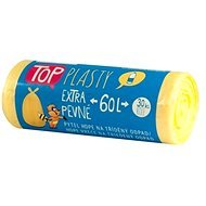 VIPOR HDPE Plastic top 60 l, 30 pcs, yellow - Bin Bags