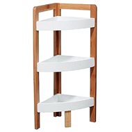 5FIVE Bathroom Corner Shelf BAMBOO 3 - Bathroom Shelf