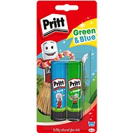 PRITT Glue sticks - blue and green 2×20 g - Glue Gun Refill