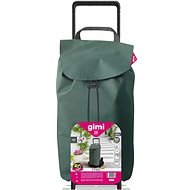GIMI Tris Floral nákupný vozík zelený - Taška na kolieskach