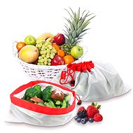 HOMEPOINT Eco Multifunctional size. S, M, L Red 3 pcs - Food Storage Bags