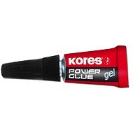 KORES Power Glue Gel 3× 1 g - Pillanatragasztó