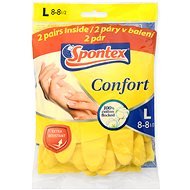 SPONTEX Confort size L, 2 pairs - Rubber Gloves