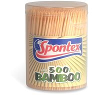 SPONTEX Bambusz fogpiszkáló 500 db - Fogpiszkáló