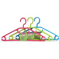 SPONTEX Plastic hanger with swivel hook, mix of colours, 3 pcs - Hanger