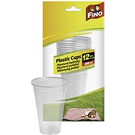 FINO Plastic Cups 200ml, 12 pcs - Container