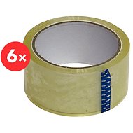 Lepicí páska transparentní 5 cm × 66 m, 6 ks - Duct Tape