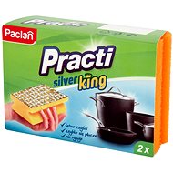 PACLAN Silver King 2 ks - Dish Sponge