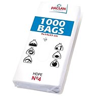 PACLAN Snack bags 1000 pcs "No.4", HDPE - Snack Bags