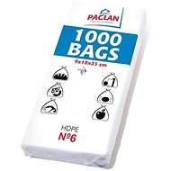 PACLAN Snack bags 1000 pcs "No.6", HDPE - Snack Bags