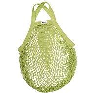 TIERRA VERDE síťovka z biobavlny s krátkým uchem, limetka - Shopping Bag
