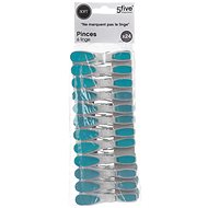 5Five rubber clothespins 24 pcs - Clothes Pegs