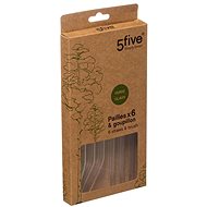 5Five glass straw set 6 pcs - Straw