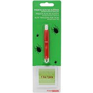 ALFA Tweezers for ticks with antimicrobial wipes - Tick Tweezers