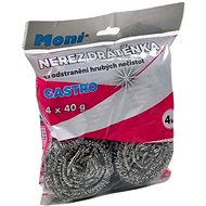 MONI Stainless steel wire rod 4 × 40 g - Steel wool