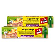 FINO Zipper mix of sizes 2×30 pcs - Food Storage Bags