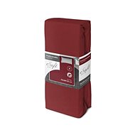 FARO Sheet 90 × 200 cm, red - Bedsheet