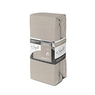 FARO Sheet 140 × 200 cm, grey - Bedsheet