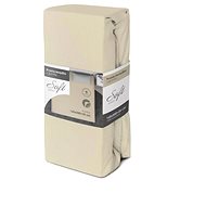 FARO Sheet 160 × 200 cm, beige - Bedsheet