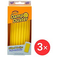 SCRUB DADDY Damp Duster, sárga - Poroló