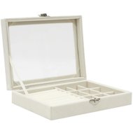CMP Felt jewellery box white - Jewellery Box
