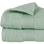Atmosphera Cotton hand towel 90 × 50 cm, celadon shade - Towel
