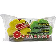 SILUX Household sponges in flower shape 4 pcs - Dish Sponge
