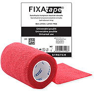 FIXAtape Stretch 7,5 × 450 cm red - Medical Bandage