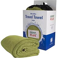 CARE PLUS Travel towel 60 × 120 cm, multicoloured green - Towel