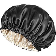 PININ Satin Sleeping Cap Black - Turban