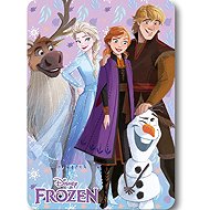 FARO Dětská fleecová deka 100 × 140 cm, Ledové království Frozen Anna Elza Olaf - Blanket