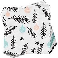 BUTLERS Aprés Pine Leaves and Baubels 20pcs - Paper Napkins
