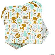 BUTLERS Peanuts Napkins Snoopy Happy Merry 20pcs - Paper Napkins