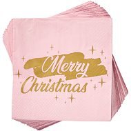 BUTLERS AprésMerry Christmas rózsaszín 20 db - Papírszalvéta