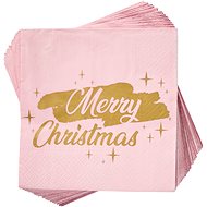 BUTLERS Aprés Merry Christmas pink 20pcs - Paper Napkins