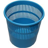 HOMEPOINT Waste Bin Perforated Blue - Rubbish Bin