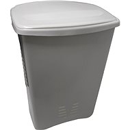 YORK Basket for Dirty Laundry, White - Laundry Basket