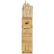 PANDOO - egyszer használatos, bambusz, 50db - Szívószál