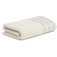 Möve Cosy Knits Towel with border 50 × 100 cm cashmere - Towel