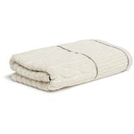 Möve Cosy Knits Towel with line 50 × 100 cm cashmere - Towel