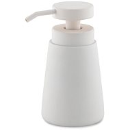Andrea House Matte White Conical Bath Dispenser - Soap Dispenser