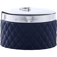 Lene Bjerre Portia with lid 9 cm, blue - Storage Jar